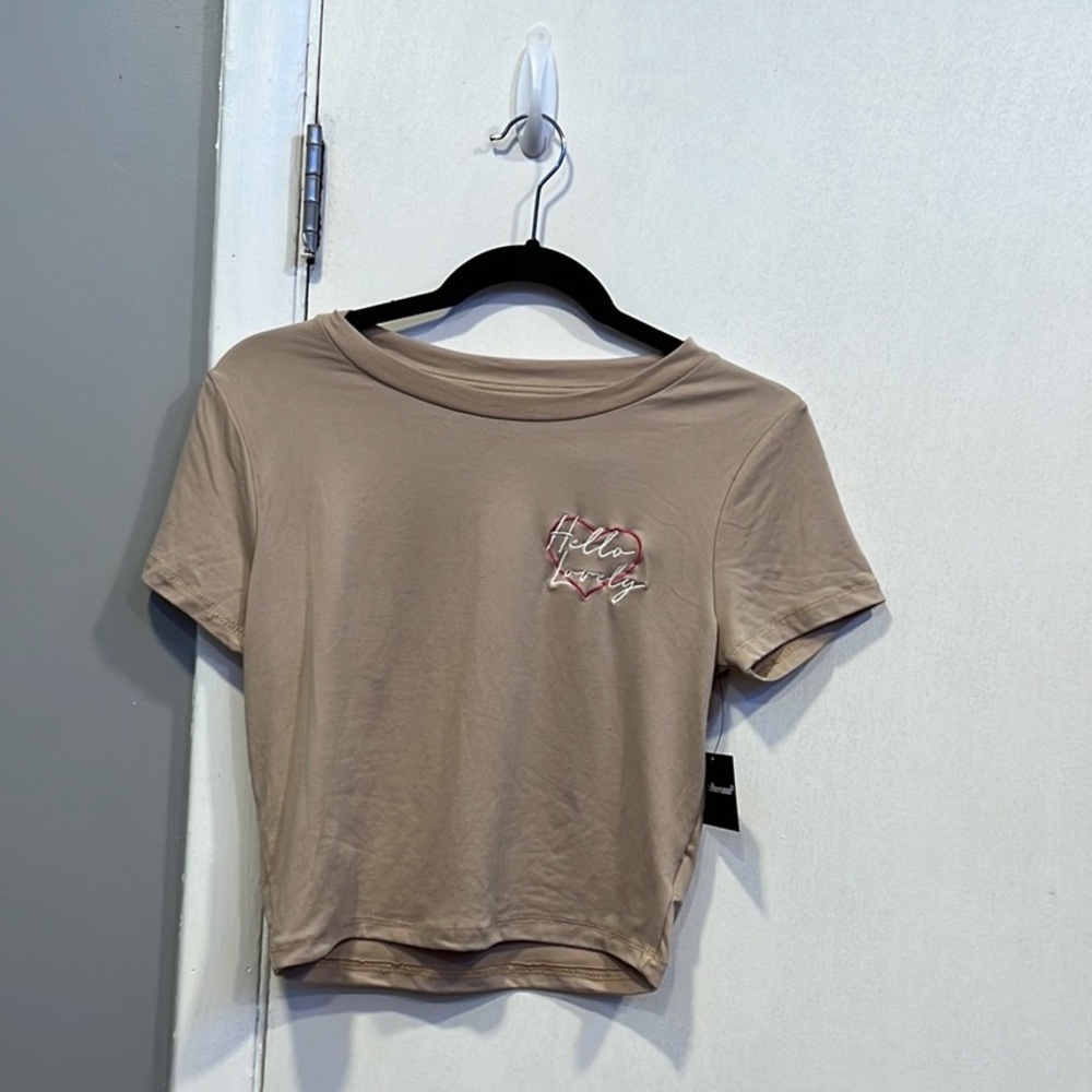 Charlotte Russe Crop Top (Hello Lovely)